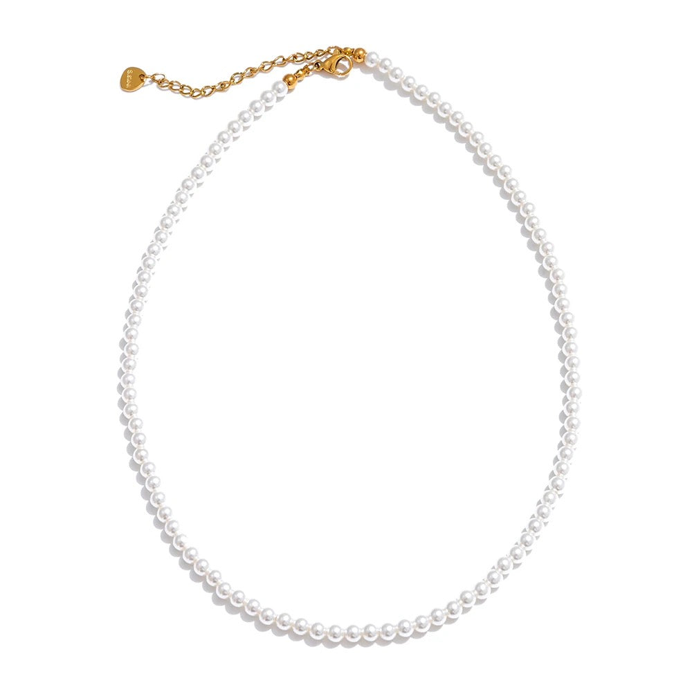 Demure Pearl Necklace