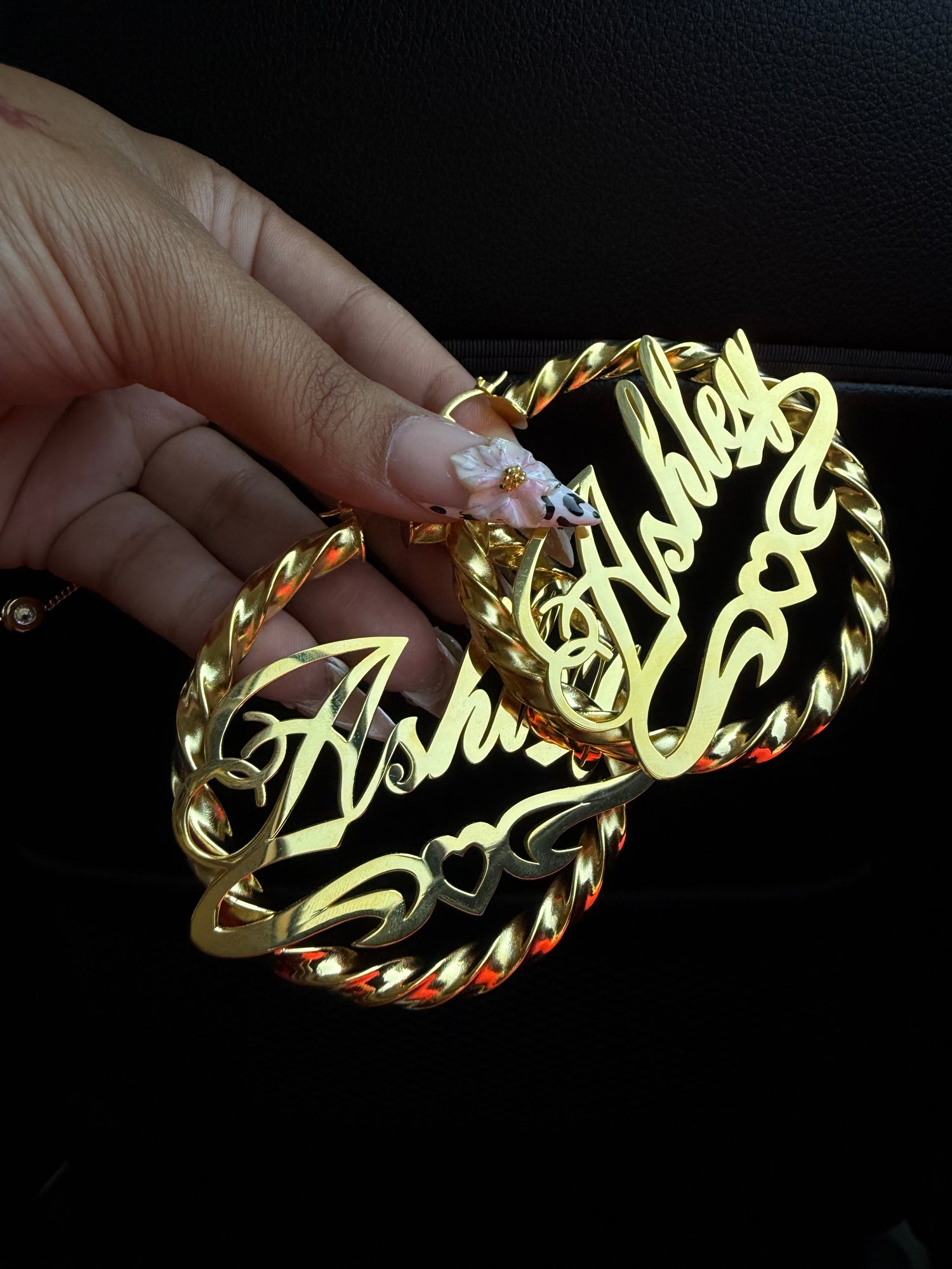 Demure Customized Nameplate Jewelry