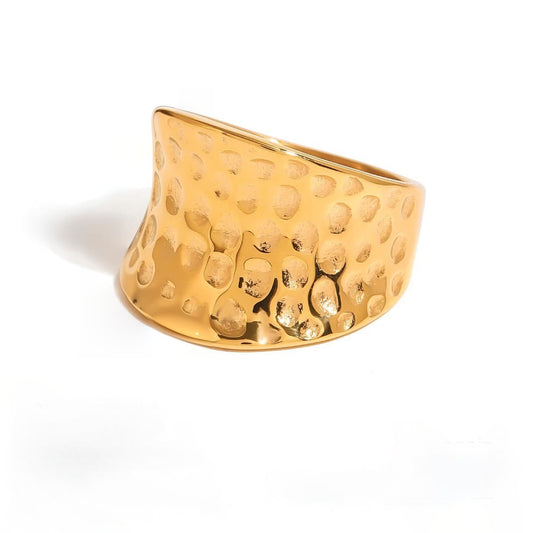 Demure Textured Ring
