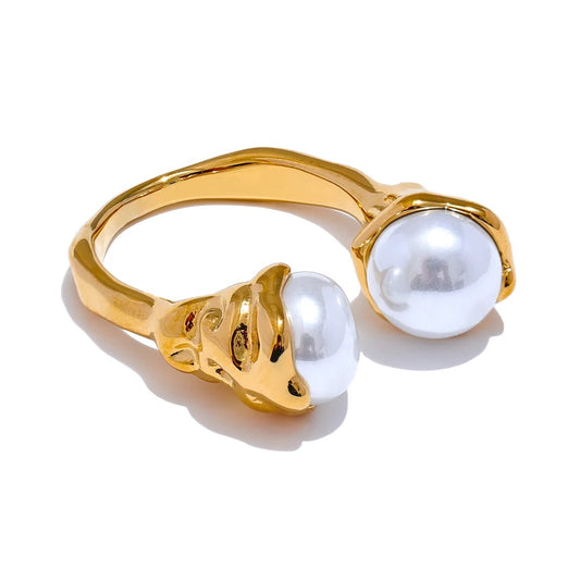 Demure Pearl Ring