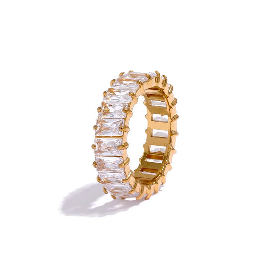 Demure Baguette Ring
