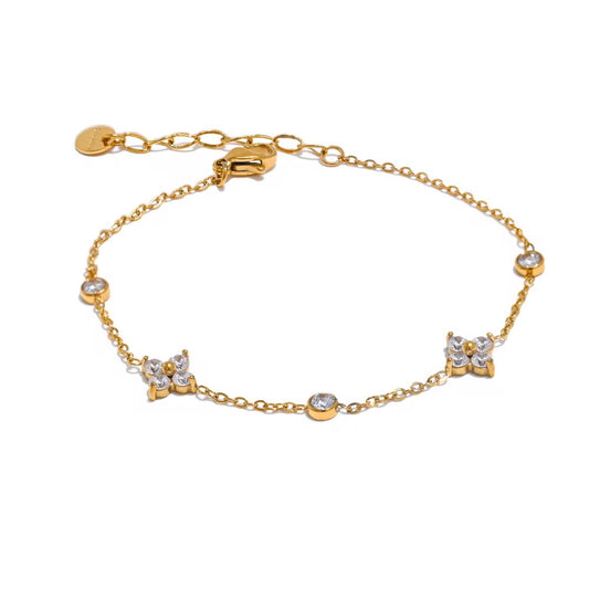 Demure Flower Bracelet