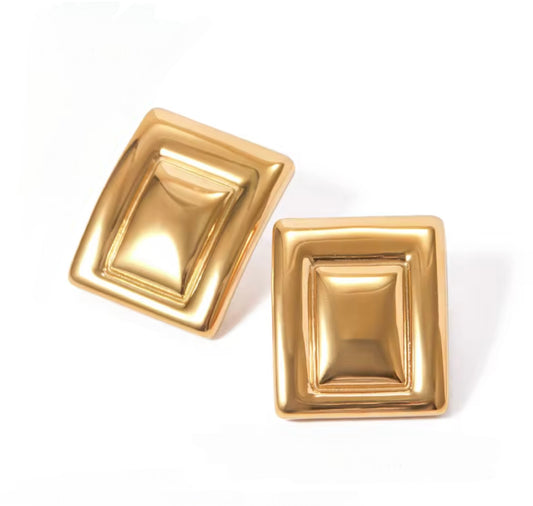 Demure Statement Earrings