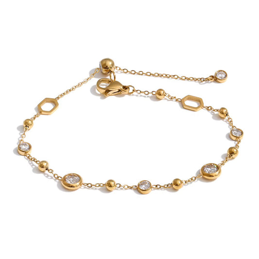 Demure Beaded Bracelet